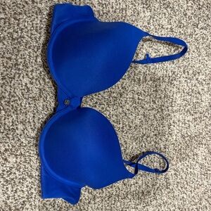 Betsey Johnson Electric Blue Padded Bra